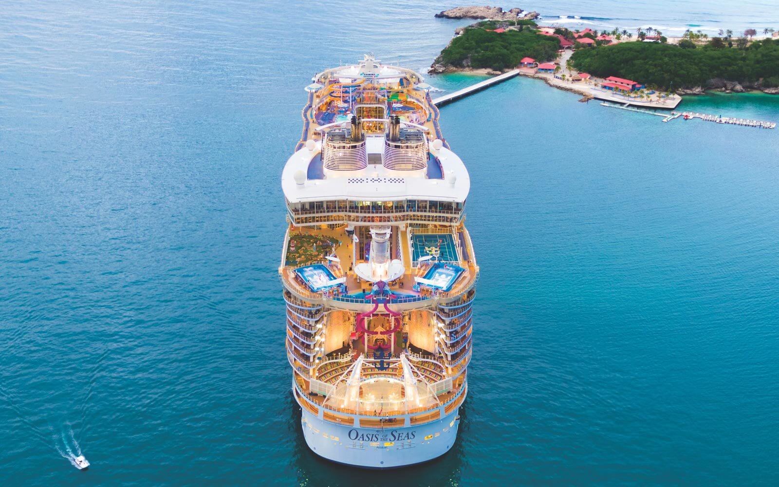 Royal Caribbean l'Oasis of the Seas va subir une rénovation à 165