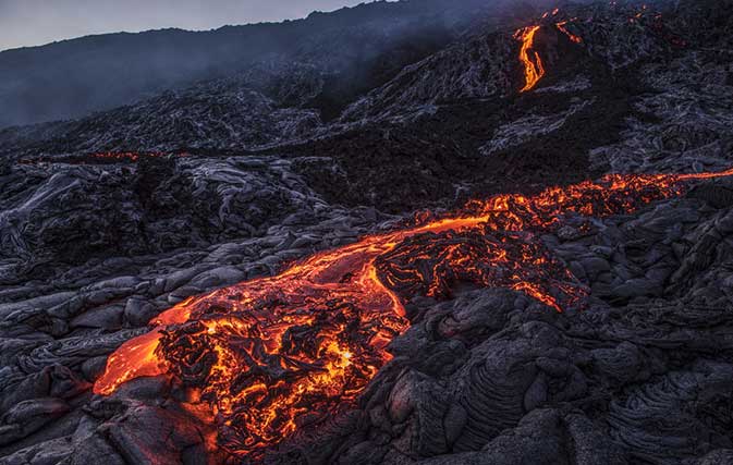 volcan en eruption hawaii